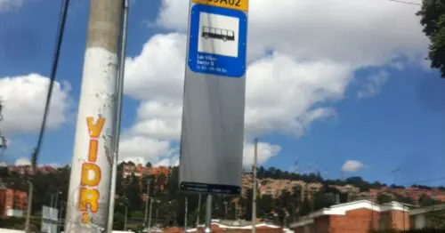 PARADERO SITP BARRIO LAS VILLAS  069A02